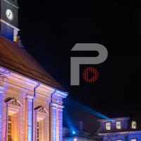 Temple saint Martin à Montbéliard - Lumières de Noel Montbéliard